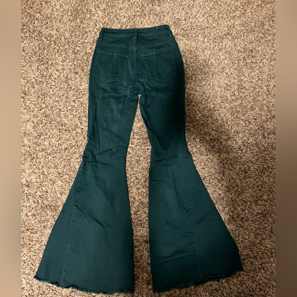 Emerald green shyanne flares